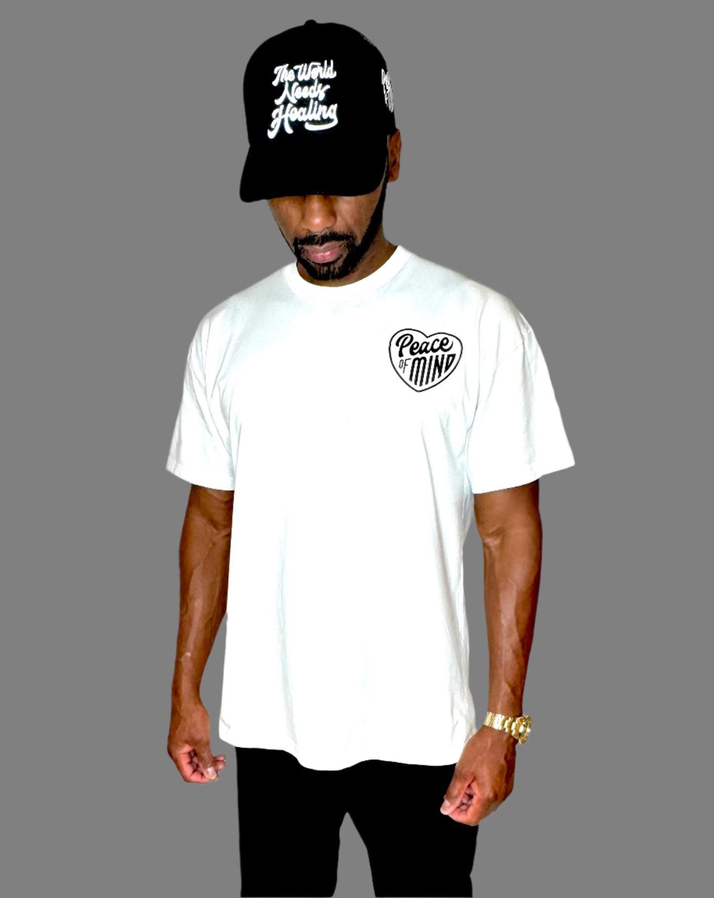 Peace of Mind Tee White