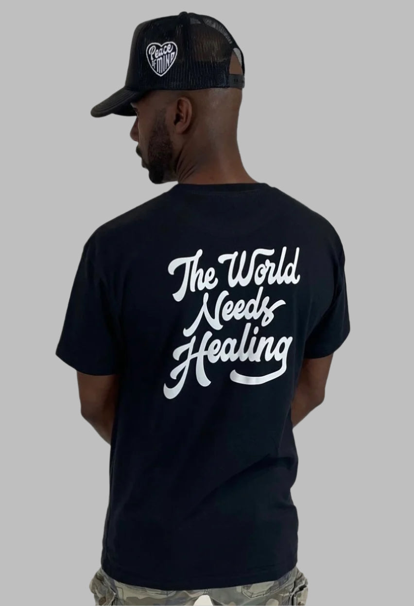 Peace of Mind Tee Black