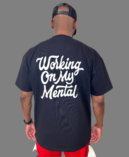 Mended Mentality Tee Black