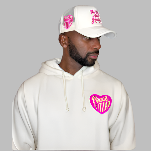 World Needs Healing Trucker Hat Cream
